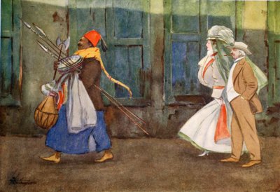 「エジプトの光の側」からのバーミンガムからのプレゼント、1908 作： Lance Thackeray